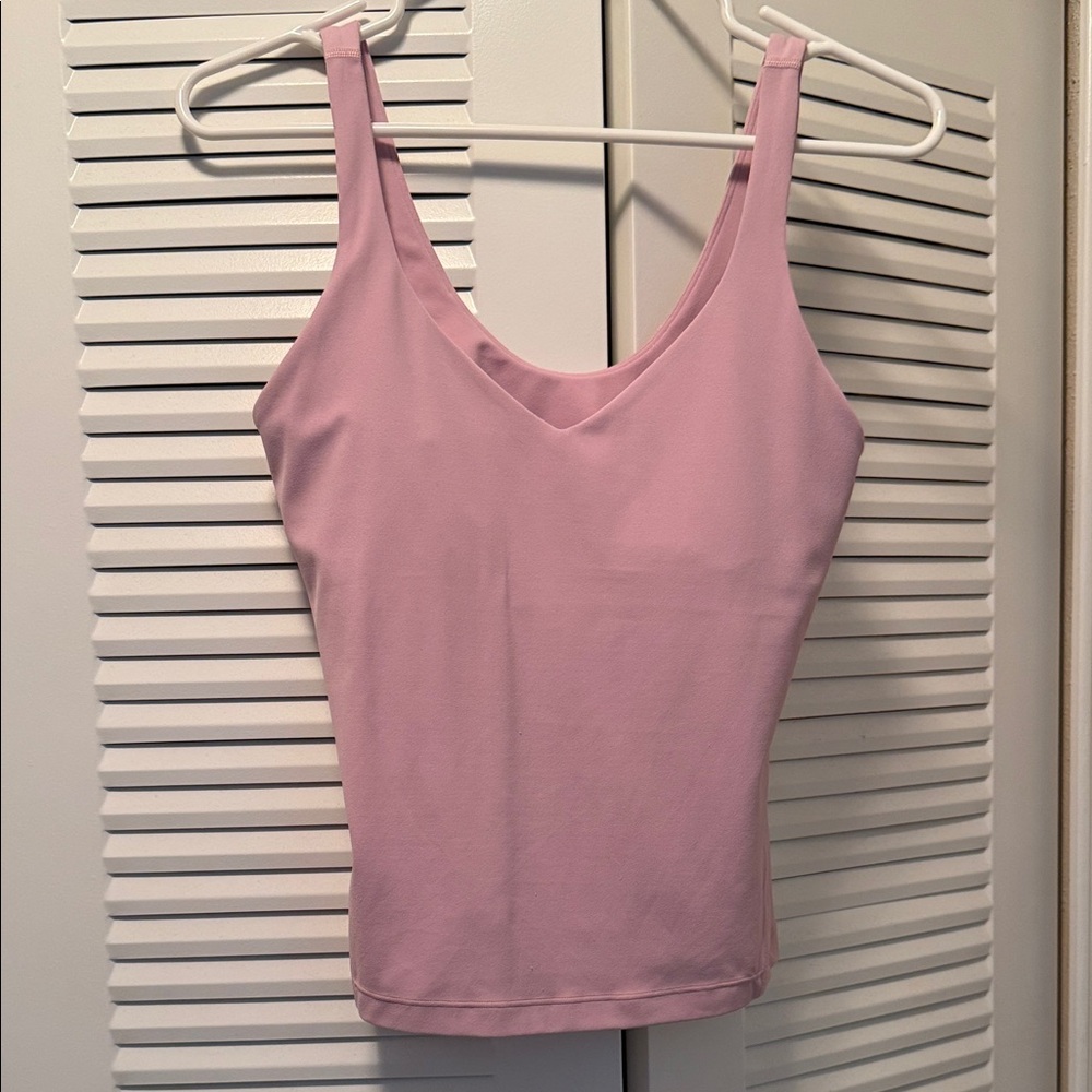 Size 8 Lululemon Align Women's Tank Top in Sonic Pink